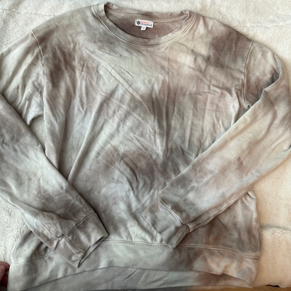 Sundry tie dye pullover